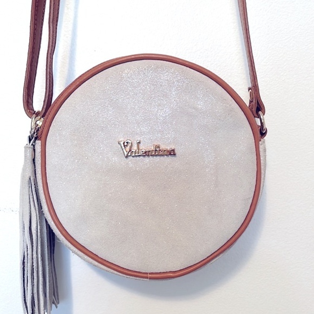 Valentina Shimmery Crossbody Bag